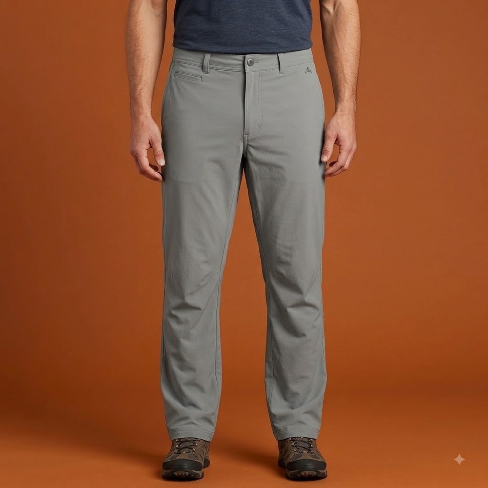 EMS Hiking Pants Mens 35x32 Gray Stretch Outdoor Trail
